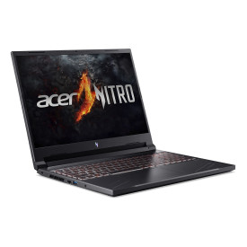 Лаптоп Acer Nitro 16 ANV16-41-R3NF, AMD Ryzen 5 8645HS, 16 инча, WQXGA (1920x1600) IPS, 165Hz, 16GB DDR5, 512GB SSD, RTX 3050 6GB GDDR6, Wi-Fi, BT, Black