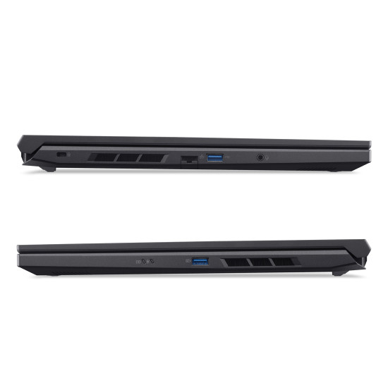 Лаптоп Acer Nitro 16 ANV16-41-R3NF, AMD Ryzen 5 8645HS, 16 инча, WQXGA (1920x1600) IPS, 165Hz, 16GB DDR5, 512GB SSD, RTX 3050 6GB GDDR6, Wi-Fi, BT, Black