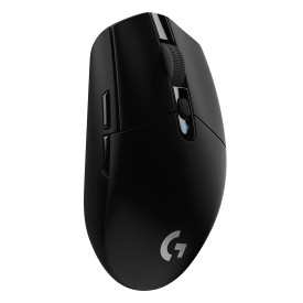 Безжична мишка Logitech G304 Lightsync, Черна