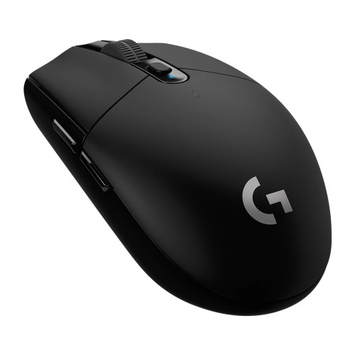 Безжична мишка Logitech G304 Lightsync, Черна