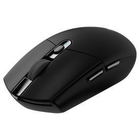 Безжична мишка Logitech G304 Lightsync, Черна