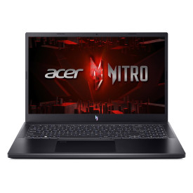 Лаптоп Acer Nitro V15 ANV15-51-72K9, Intel Core i7-13620H, 15.6 инча, FHD 1920x1080 IPS, 144Hz, 16GB DDR5, 1TB SSD, RTX3050 6GB, Black