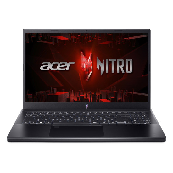 Лаптоп Acer Nitro V15 ANV15-51-72K9, Intel Core i7-13620H, 15.6 инча, FHD 1920x1080 IPS, 144Hz, 16GB DDR5, 1TB SSD, RTX3050 6GB, Black