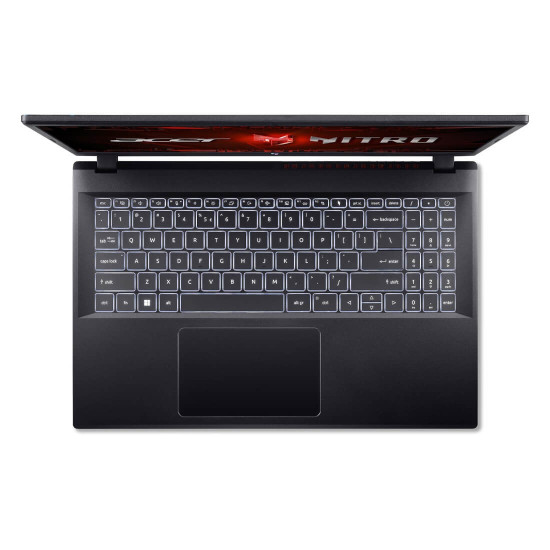 Лаптоп Acer Nitro V15 ANV15-51-72K9, Intel Core i7-13620H, 15.6 инча, FHD 1920x1080 IPS, 144Hz, 16GB DDR5, 1TB SSD, RTX3050 6GB, Black