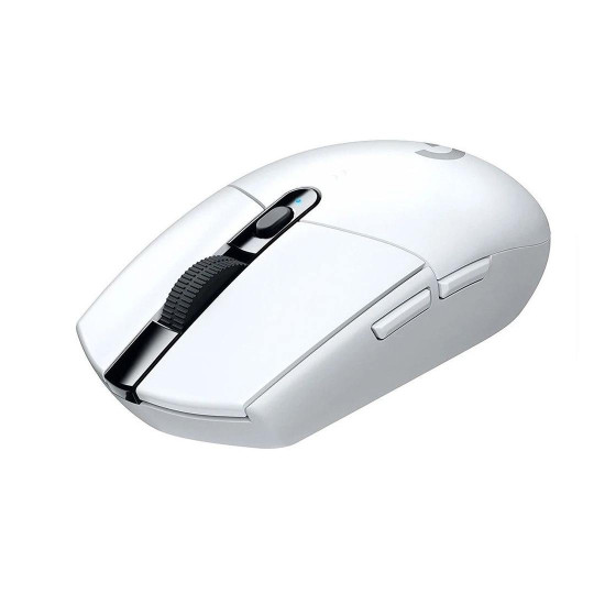Безжична мишка Logitech G304 Lightsync, Бяла
