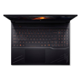 Лаптоп Acer Nitro V16 ANV16-61-R7A2, AMD Ryzen R5 340 AI, 16 инча, WUXGA (1920x1200) IPS, 165Hz, 16GB DDR5, 512GB SSD, RTX 4050 6GB, Wi-Fi 6E + BT, Black