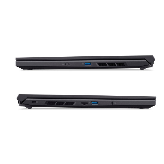 Лаптоп Acer Nitro V16 ANV16-61-R7A2, AMD Ryzen R5 340 AI, 16 инча, WUXGA (1920x1200) IPS, 165Hz, 16GB DDR5, 512GB SSD, RTX 4050 6GB, Wi-Fi 6E + BT, Black