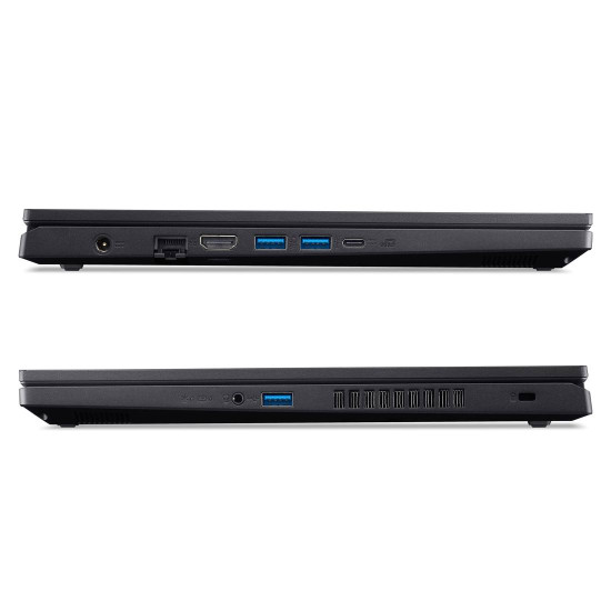 Лаптоп Acer Nitro V15 ANV15-41-R948, AMD Ryzen 7 7735HS, 15.6 инча, FHD (1920x1080) IPS, 165Hz, 16GB DDR5, 512GB SSD, GeForce RTX4050 6GB, Wi-Fi, BT, Black + Nitro Wireless Gamepad