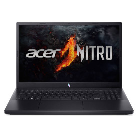 Лаптоп Acer Nitro V15 ANV15-41-R948, AMD Ryzen 7 7735HS, 15.6 инча, FHD (1920x1080) IPS, 165Hz, 16GB DDR5, 512GB SSD, GeForce RTX4050 6GB, Wi-Fi, BT, Black + Nitro Wireless Gamepad