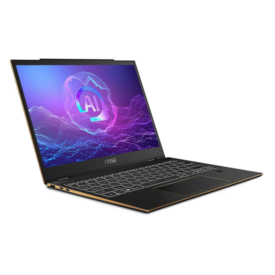 Лаптоп MSI Summit 13 AI+ Evo A2VMTG, Intel Core Ultra 7 258V, 13.3 инча FHD+ 1920x1200, Touchscreen, IPS, Intel Arc Graphics, 32GB LPDDR5x, 1TB SSD
