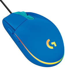 Мишка Logitech G102 Lightsync, Синя