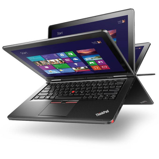 Реновиран лаптоп Lenovo ThinkPad Yoga 370, с тъчскрийн, Intel Core i5-7300U, 8GB RAM, 256GB SSD, 13.3 инча (1920x1080), Windows 10 Pro