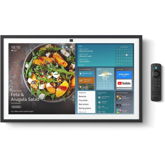 Смарт тонколонка Amazon Echo Show 15 Smart, 15.6 инча, FHD, Fire TV , Alexa, Black, gen 2