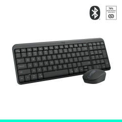 Комплект клавиатура и мишка Logitech MK250 Graphite, BG Layout