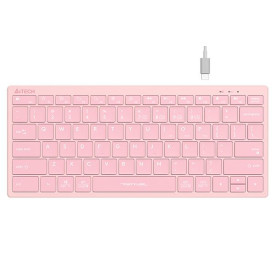 Безжична клавиатура A4Tech FBX51C FSTyler, Pink