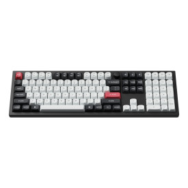 Безжична клавиатура Keychron Q6 HE QMK Gateron Double-Rail Magnetic суичове, Carbon Black, RGB