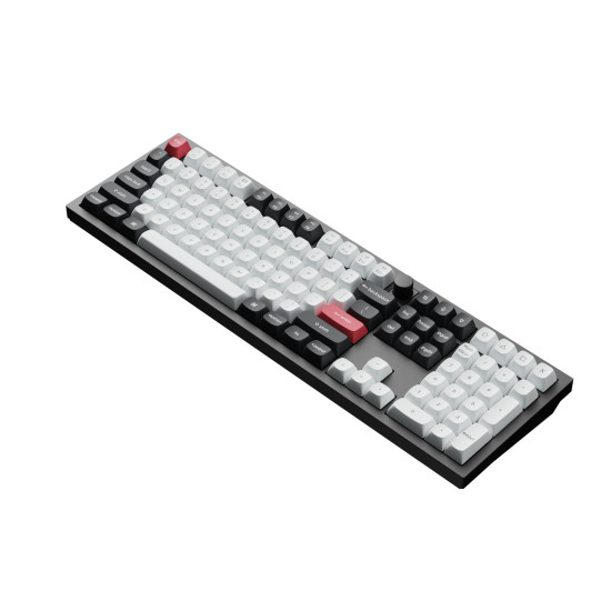 Безжична клавиатура Keychron Q6 HE QMK Gateron Double-Rail Magnetic суичове, Carbon Black, RGB