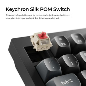 Безжична клавиатура Keychron V1 Ultra 8K, Silk POM Red Switch