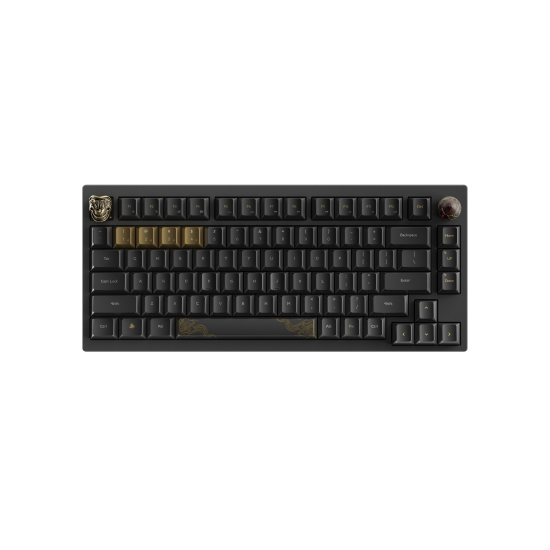 Безжична клавиатура Keychron Black Myth Wukong, TTC Golden Pink Switch