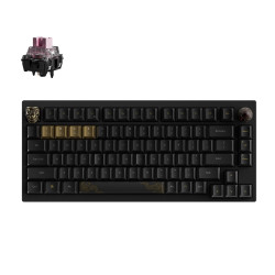 Безжична клавиатура Keychron Black Myth Wukong, TTC Golden Pink Switch