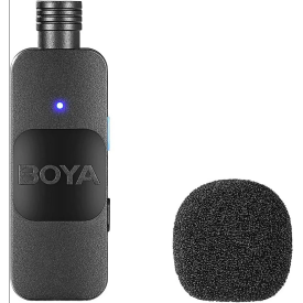 Микрофон BOYA BY-V10, безжичен, USB-C