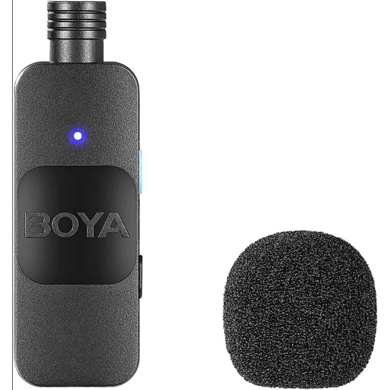 Микрофон BOYA BY-V10, безжичен, USB-C