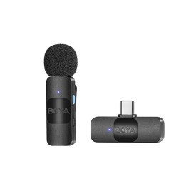 Микрофон BOYA BY-V10, безжичен, USB-C