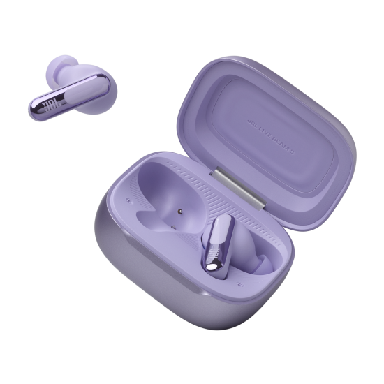 Безжични слушалки JBL Live Beam 3, Violet