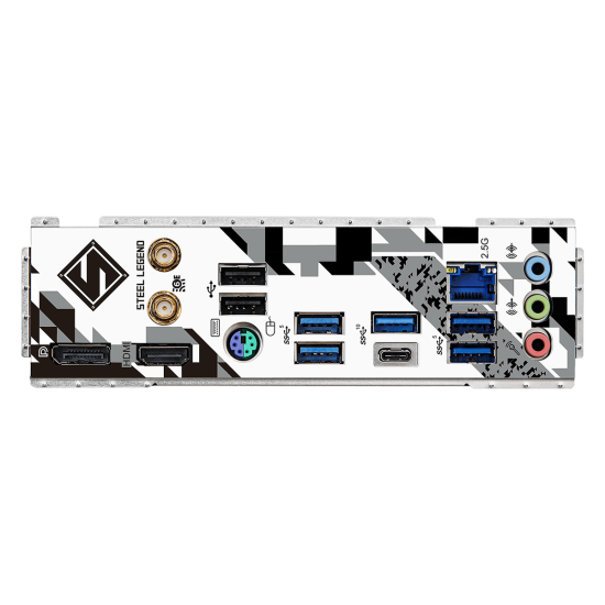 Дънна платка ASRock B760M Steel Legend WIFI, mATX, LGA1700, DDR5, PCIe 5.0, Wi-Fi 6E