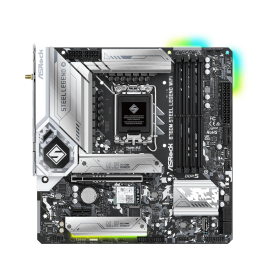 Дънна платка ASRock B760M Steel Legend WIFI, mATX, LGA1700, DDR5, PCIe 5.0, Wi-Fi 6E