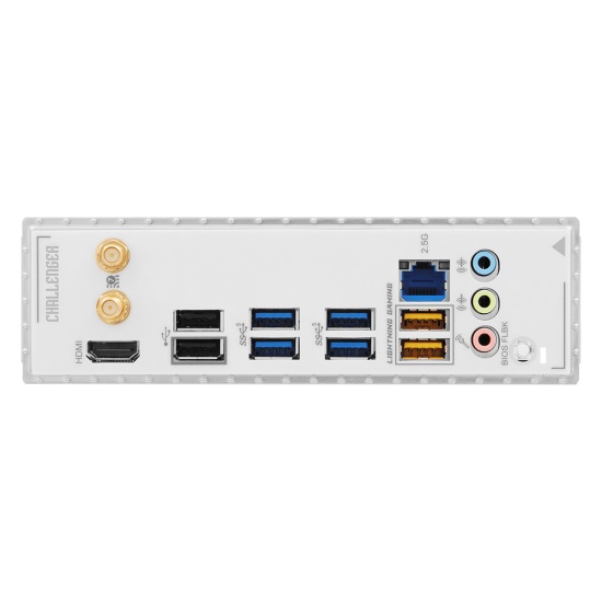 Дънна платка ASRock B850M CHALLENGER WIFI WHITE socket AM5