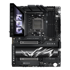 Дънна платка ASUS ROG CROSSHAIR X870E-E HERO WIFI, ATX, AM5, DDR5, PCIe 5.0