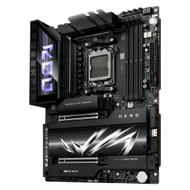 Дънна платка ASUS ROG CROSSHAIR X870E-E HERO WIFI, ATX, AM5, DDR5, PCIe 5.0