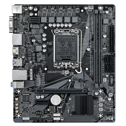Дънна платка GIGABYTE H610M-S2H V3, mATX, LGA1700, DDR4, PCIe 4.0