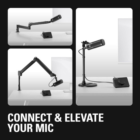 Микрофон Elgato Wave DX, XLR, Black