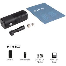 Микрофон Elgato Wave DX, XLR, Black