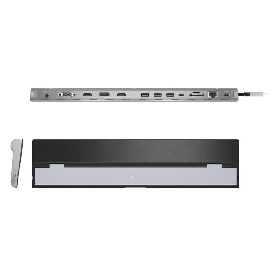 Докинг станция j5create JCD543, За три монитора, 100W PD