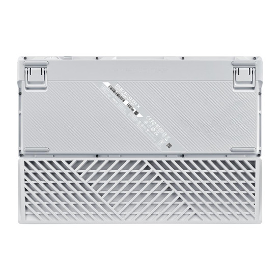 Безжична клавиатура ASUS ROG Azoth X, 75%, ROG NX Snow V2 Switch, RGB, White (90MP044F-BKUA30)