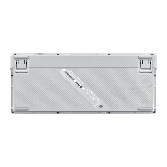 Безжична клавиатура ASUS ROG Azoth X, 75%, ROG NX Snow V2 Switch, RGB, White (90MP044F-BKUA30)