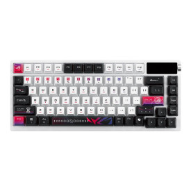 Безжична клавиатура ASUS ROG Azoth X, 75%, ROG NX Snow V2 Switch, RGB, White (90MP044F-BKUA30)