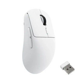 Безжична мишка Lemokey G2, 8000 Hz, Matte White