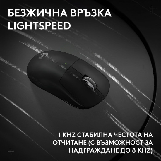 Безжична мишка Logitech G Pro X Superlight 2c SE, Black