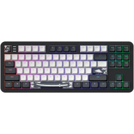 Клавиатура Dark Project ALU87B Bushido, Black, RGB