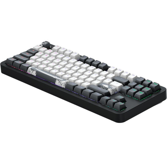Клавиатура Dark Project ALU87B Bushido, Black, RGB
