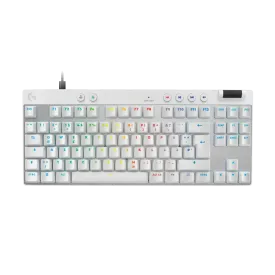 Клавиатура Logitech G Pro X Rapid TKL, Magnetic Analog Switch, White