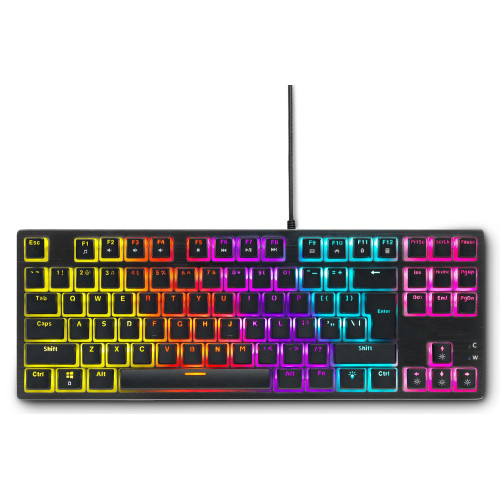 Клавиатура Spartan Gear Lochos 2 TKL, Red Switch, RGB, Black