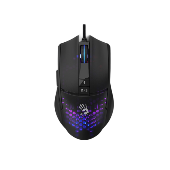 Мишка A4Tech Bloody L65 Max Honeycomb, Black