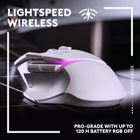 Мишка Logitech G502 X Plus, White, Lightsync RGB