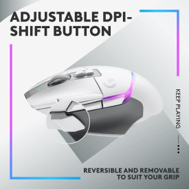 Мишка Logitech G502 X Plus, White, Lightsync RGB