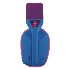 Безжични слушалки Logitech G435 Lightspeed Wireless, USB, Blue/Magenta